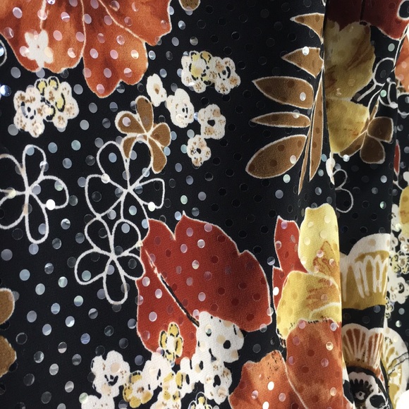 dressbarn sparkly wrap top - Picture 4 of 8